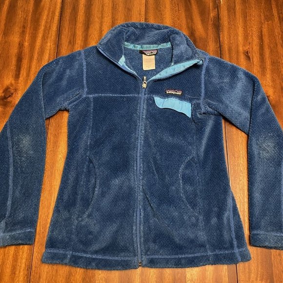 Patagonia Tops - Womans Patagonia Synchilla Blue Re Tool Snap T Fleece Pullover  Size XS